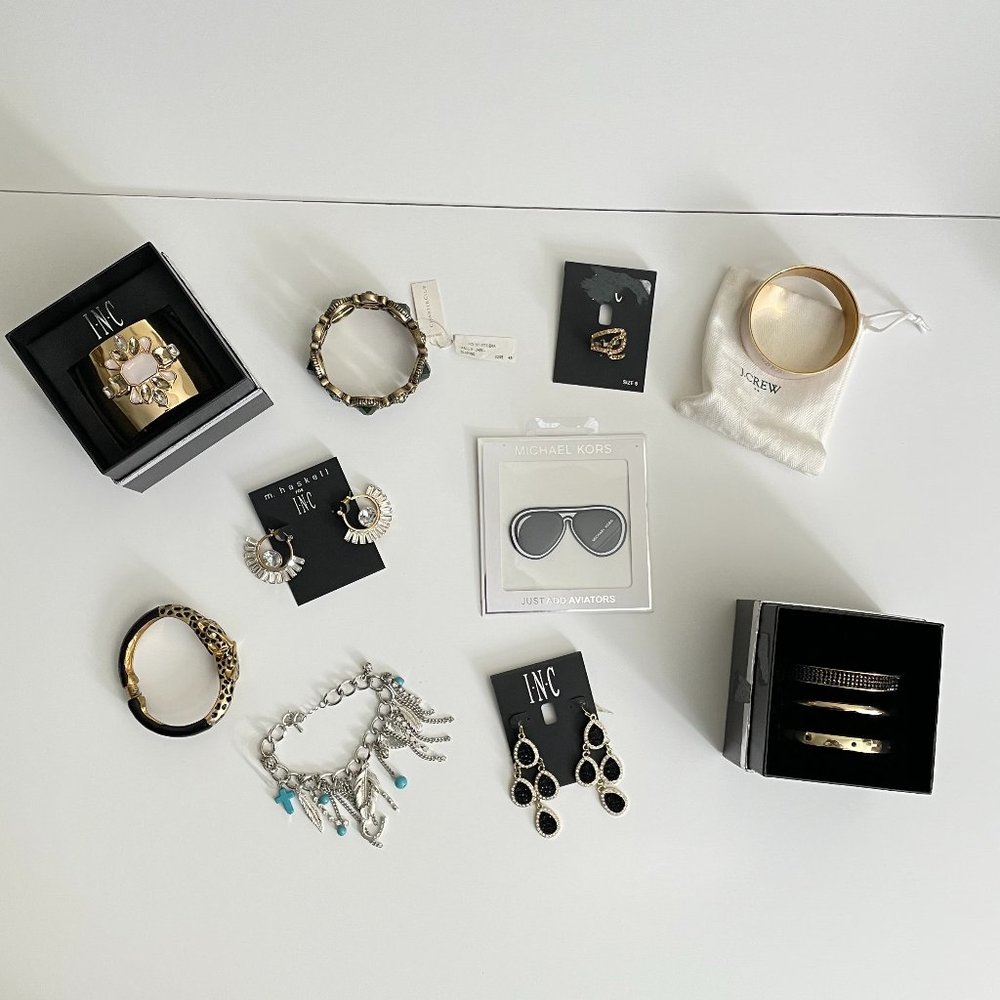 LOT of Costume Jewelry from Macy's, Chico's, Michael Kors, and J. Crew